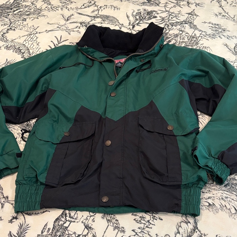 Vintage Coleman Jacket w/ detachable hood